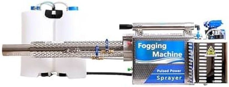 BSKJMMP 15L Pulse Jet Thermal Fogger, Sprayer Agricultural Portable 360 ° Spray in All Directions Professional Fogging Machine 700㎡ in 7-8 Minutes for Weeds Plants