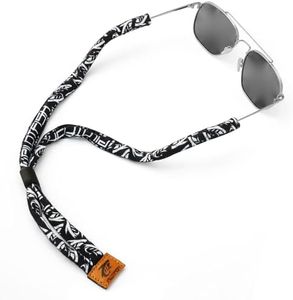 Pilotfish Premium Cotton Eyewear Retainer Sunglass Strap - Multiple Design Options - Soft & Durable Sunglass Holder
