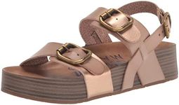 Blowfish Malibu Women's Munich Sandal, Seamushm/Rosgld Dyecut, 9