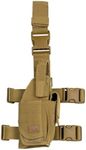 WOLF TACTICAL Drop Leg Holster for 9mm Thigh Holster for Men Leg Holster for Pistols Drop Holster Leg Strap Airsoft Holster