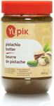 Yupik Natural Pistachio Butter, 454 g, Kosher, Gluten-Free, GMO-Free, Unsweetened Nut Butter, Only Pistachios, No Added Sugar, No Additives, Smooth Spread, Source of Fiber, Ideal for Snacks, Recipes