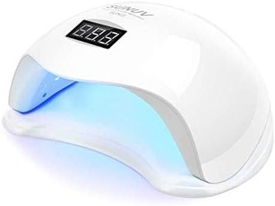 Led UV Nail Lamp, SUNUV Nail Dryer Smart 2.0 for Gel Nail Polish with Timer, Sensor and LCD Screen in Home & Beauty Salon SUN5