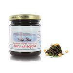 Squid Ink Sauce for Pasta Dishes, Made in Italy, Glass Jar, 180 Grams