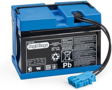 Peg Perego 12V - 12Ah Original Rechargeable Battery, Color May Vary, Schwarz