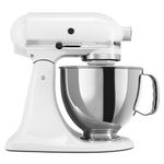 KitchenAid Artisan Series 5-Quart Tilt-Head Stand Mixer, White, KSM150PSWH