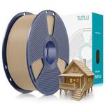 SUNLU PLA Plus 3D Printer Filament, 1.75mm PLA+ 3D Filament for FDM 3D Printer & 3D Pens, Neatly Wound Filament, Strong and Toughness, Dimensional Accuracy +/- 0.02 mm, 1KG Spool(2.2 LBS), Oak