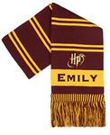 Harry Potter - Children's Personalised Scarf - Burgundy Woolly Scarf - One Size Fits All - Official Merchandise