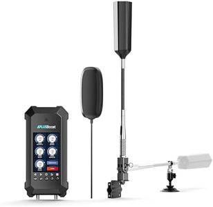 Cell Phone Booster for SUVs & Off-Road Vehicles | Cell Booster with HD Smart Display, Boosts 5G & 4G LTE for All U.S. Carriers - Verizon, AT&T, T-Mobile & More, FCC Approved