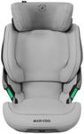 Maxi-Cosi Kore i-Size High Back Booster Seat, 3.5 - 12 years, 100 - 150 cm, ISOFIX Car Seat, Adjustable Height/Width, Side Protection System Plus, Quick & Easy Buckle Up, Authentic Grey