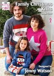 King Cole Pattern Book - Family Christmas Knits Book 1