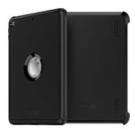 OtterBox Defender Heavy Duty Shockproof Case Cover for Apple iPad 5th 6th Generation (2018) Tablet - Black