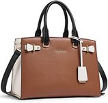 BOSTANTEN Women Leather Handbag Designer Satchel Purses Top Handle Shoulder Totes Crossbody Bag Brown