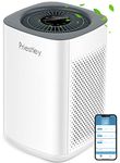 Priestley Air Purifiers for Home Large Room up to 1000 Ft², Smart WiFi Control, Removes 99.97% of Particles with H13 True HEPA Filter for 3-Stage Filtration, Air Cleaner for Allergies, Pets, Smoke