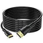 Jorenca 4K HDMI Cable 5m(HDMI 2.0,18Gbps) Ultra High Speed Gold Plated Connectors,Ethernet Audio Return,Video 4K@60Hz FullHD1080p 3D Compatible with HDTV,Blu-Ray,Xbox,Laptop,PS3/4/5/9,PC,ect