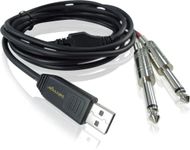 Behringer LINE2USB LINE 2 USB Behringer Line 2 USB Interface Cable, Black