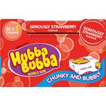 Hubba Bubba Chunky and Bubbly Bubble Gum Strawberry Flavour, 20 X 35 g