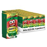 Mott's 100% Original Apple Juice, 4.23 fl oz Boxes (Pack of 44)