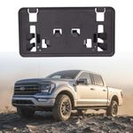 Wocch Front License Plate Frame for 2021 2022 2023 Ford F150 2.7L 3.0L 3.5L NO Drill Front Bumper License Plate Holder Mounting Bracket Replacement ML3Z-17A385-BB F-150 Accessories