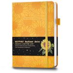 Undated Luxurious Weekly & Monthly Planner, Productivity Organiser Notebook, Gratitude Journal, Time Management, A5 Size, Lasts 1 Year