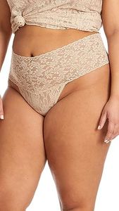 hanky panky, Plus Size Retro Thong, Chai, One Size (14-24)