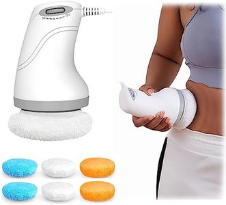 Helining Masseur Anti Cellulite Electrique, Appareils Anti Cellulite pour L'abdomen, Fesses, Jambes, Massage Anti Cellulite avec 6 Coussinets Lavables pour Soulever, Raffermir et Lisser la Peau