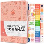 Clever Fox Gratitude Journal – Happiness, Positivity & Affirmation Daily Journal – Inspirational Daily Notebook – 3 Months, A5 (Light Pink)