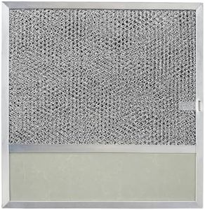 Broan-NuTone BP57 Aluminum Filter with Light Lens, Kitchen Exhaust Grease Filter, Stove Hood Vent Air Filter