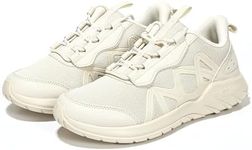 Kids Running Shoes Boys Tennis Shoes Beige Walking Girls Sneakers Size 5.5