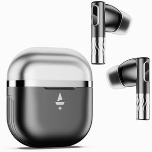 boAt Nirvana Zenith Truly Wireless in Ear Ear Buds w/Dolby Audio, 50dB ANC, Adaptive EQ Powered by Mimi, 6-Mic AI-ENx™, 50 Hrs. Playback & Hearables App Support(Mystique Black)