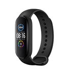 Xiaomi Mi Band 5 Black Health & Fitness Tracker, 14 Days Battery, Heart Rate Monitor, Sleep Tracker, Activity Tracker, 5ATM 50m water resistance and swimming tracking, Pedometer, Sleep counter