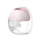 MomMed S21 Wearable Breast Pump - Smart Display, Leak-Proof Design, Hands-Free Double Portable Electric Breast Pump with 3 Modes &12 Levels - 24mm Shield & 3 Flange Inserts – One Each of 17mm, 19mm, 21mm