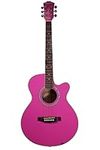 Monterey Guitars Pink Acoustic Guit