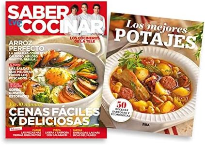 Pack Revista Saber Cocinar #104 | Revista: Cenas fáciles y deliciosas + Libro: Los mejores potajes