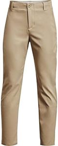 Under Armour Boys Showdown Pants , Barley (233)/Halo Gray , Medium