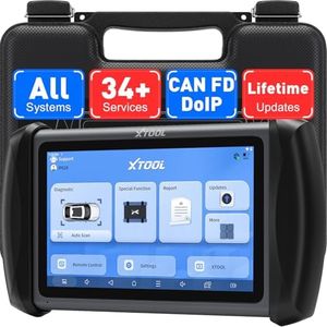 XTOOL IP616 V2.0 OBD2 Scanner Diagnostic Tool with 34+ Resets, Lifetime Free Update Scanner for Car, CAN FD & DoIP, ECU Configuration, Full Systems Scan Tool for All Vehicles, Android 10
