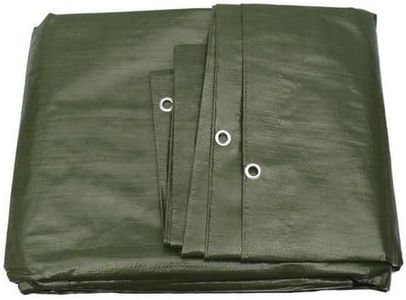 Bâche de protection textile haut de gamme, 260 g/m², disponible dans 23 dimensions, couleur : vert ou blanc au choix Bâche de protection - Housse pour bateau - Bâche pour bois.