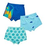 YouGotPlanB Boys Surf Up Boxers | Comfort Fit | 100% Cotton | No-Marks Elastic | Anti-Microbial Finish | 10-12 Years | Combo Pack of 3