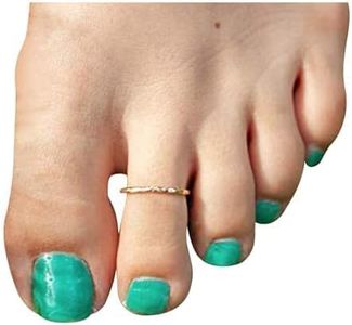 14k Gold Filled Hawaiian Adjustable Open Toe Ring One Size Fits Most Toes