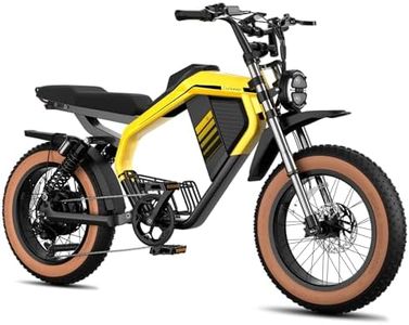 Luckeep M5 Ultra Electric Bike Bike for Adults 2000W Dual Motor 32 MPH, 52V/40AH Dual Battery, 160 Miles Range 20" Fat Tires Electric Dirt Bike, Electric Motorcycle Hydraulic Brakes & Full Suspension