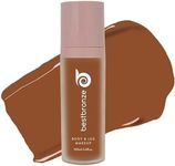 Best Bronze Bombshell Body Makeup - Tattoo Cover Up Makeup & Body Foundation Waterproof - Tattoo Concealer Waterproof for Scars, Varicose Veins Cover Up & Leg Foundation (NC51 Deep Glow)