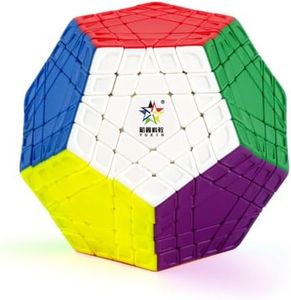 Willking Yuxin gigaminx stickerless 12 Sided Cube Megaminx 5x5 Layer Speed Cube Gigaminx 5x5 Puzzle Cube