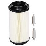 HIFROM Air Filter/Cleaner with Fuel Filter Replacement for Polaris Sportsman Scrambler 400 500 550 600 700 800 1000 ATV Quad Replace 7080595 7082101 2530009