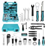 DURATECH Bike Repair Kit, 40PC Bicycle Tool Kit with Carry Case, Bike Accessories for Repairing Tyres, Brakes, Chains, Pedal, Mountain Bike & Road Bike Maintenance, Great Gift for Men, Women