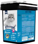 Kitty Yums Persian Dry Cat Food Ocean Fish Inside Container 7kg Pack