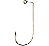 EAGLE CLAW 570 Aberdeen 90-Degree Jig Hook Size 1, Bronze (570-1)