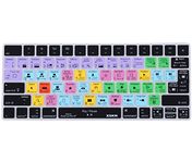 XSKN Final Cut Pro X 10 Shortcut Keyboard Cover for Apple Magic Keyboard (MLA22LL/A), US and EU Layout