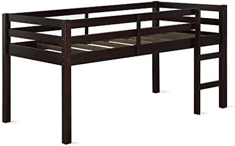 DHP DA8377-E Milton Twin, Espresso Loft Bed