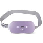 Dr Trust USA Menstrual Period Cramp Relief Massager, Back and Belly Electric Heating Pad for Women with 3-Speed Temperature Adjustment and 4-Speed Massage Modes, Portable, Cordless -389