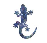 Sonoran Souvenirs Blue Gecko Magnetic Screen Saver Sliding Door Lanai Screen Door Magnet Patio Heavy Duty Magnet Gloss Finish