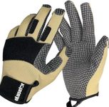 eLusefor Shooting Gloves Men - Full Dexterity Bare-Hand Feel,Patented Wrap-Finger,Knuckle Touchscreen,Impact Protection,Tactical